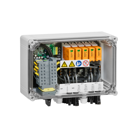 Tablouri sigurante echipat DC/AC - Intrerupator pompieri Weidmuller 2 MPP, SPD Tip I/II, 1100V, MC4-Evo2