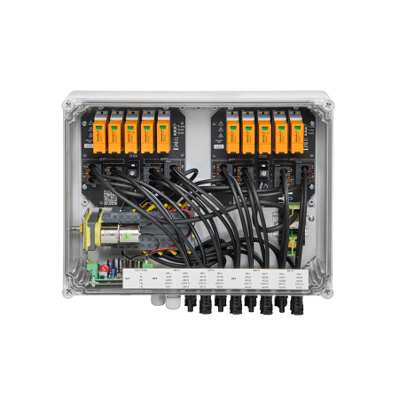 Tablouri sigurante echipat DC/AC - Intrerupator pompieri Weidmuller 4 MPP, SPD Tip I/II, 1100V, MC4-Evo2