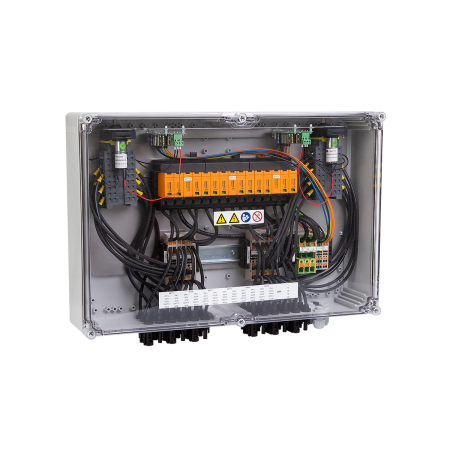 Tablouri sigurante echipat DC/AC - Intrerupator pompieri Weidmuller 6 MPP, SPD Tip I/II, 1100V, MC4-Evo2
