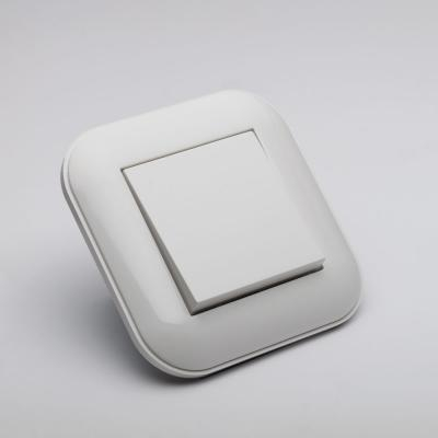 Aparataj - Intrerupator simplu alb pentru montaj incastrat si control iluminat