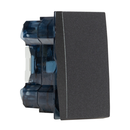 Aparataj - Intrerupator simplu modular 1M 10A antracit mat pentru montaj ingropat