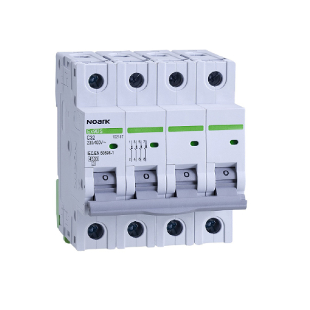 Protectie - Intreruptor automat tetrapolar 40 A curba B pentru sina DIN