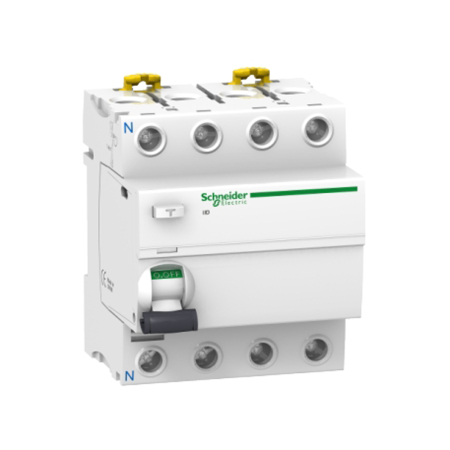Protectie - Intreruptor diferential modular 4P 40A 30mA tip AC pentru sina DIN