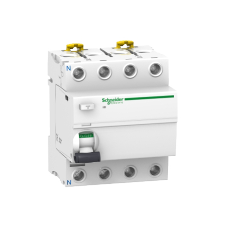 Protectie - Intreruptor diferential RCCB Acti9 iID 4 poli 40 A 300 mA tip AC pentru sina DIN