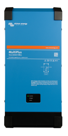 Invertoare Hibrid - Off Grid - Invertor incarcator MultiPlus 12V 2000VA 80A 230V vedere frontala