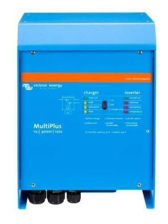Invertoare Hibrid - Off Grid - Invertor incarcator MultiPlus 12V 3000VA 230V cu carcasa albastra