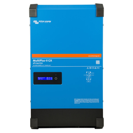 Invertoare - Invertor incarcator MultiPlus II GX 48V 4k5 55A 32A 230V vedere frontala