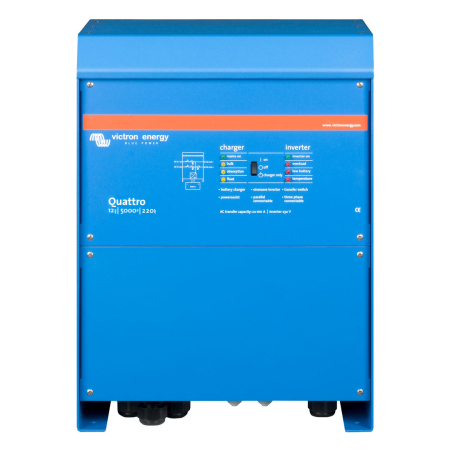 Invertoare - Invertor incarcator Quattro 12 V 5000 VA 230 V