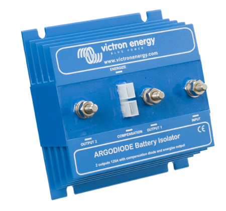 Accesorii Victron - Izolator baterii Argodiode 120 2AC 120A cu doua iesiri