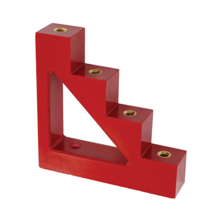 Protectie - Izolator in trepte IS4-30 cu patru puncte de fixare cu filet M8 pentru bare de curent