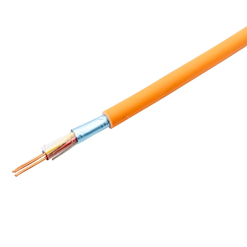 Cabluri semnalizare si control - JE-H(ST)H E90 4x2x0.8 – Cablu Incendiu, Halogen Free, Ecranat, 300 V, 4x2 Perechi, Rezistență la Foc E90