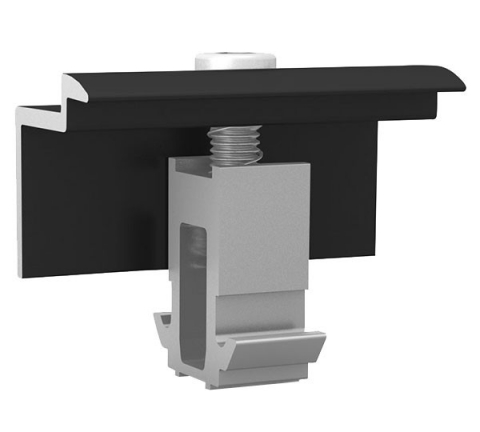 Structura - K2 System EC SET DOMECLAMP 30-50MM BLACK UNIVERSAL