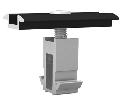 Structura - K2 System MC SET DOMECLAMP 30-50MM BLACK UNIVERSAL