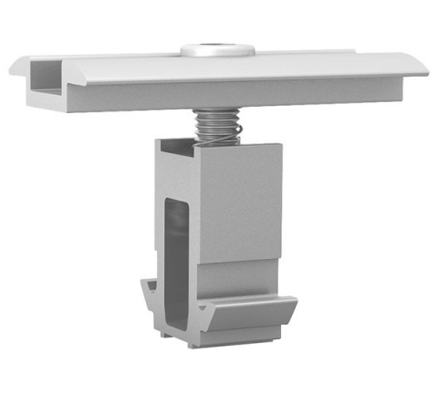 Structura - K2 System MC SET DOMECLAMP 30-50MM SILVER UNIVERSAL