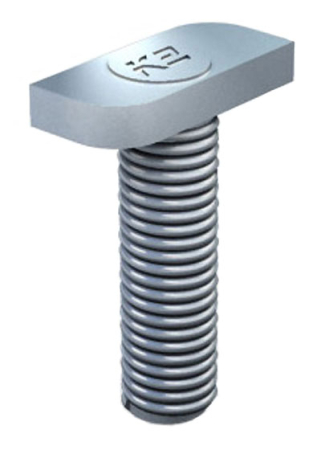 Structura - Surub cu cap ciocan K2 Systems 28/15 M10x40 mm