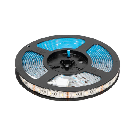 Banda LED - Kit banda LED RGB plus alb cald 5 m 12V 10W IP65 cu controler si telecomanda