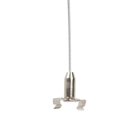 Surse de iluminat - Kit suspendare 2m cu cablu din otel pentru corp de iluminat hexagonal modular