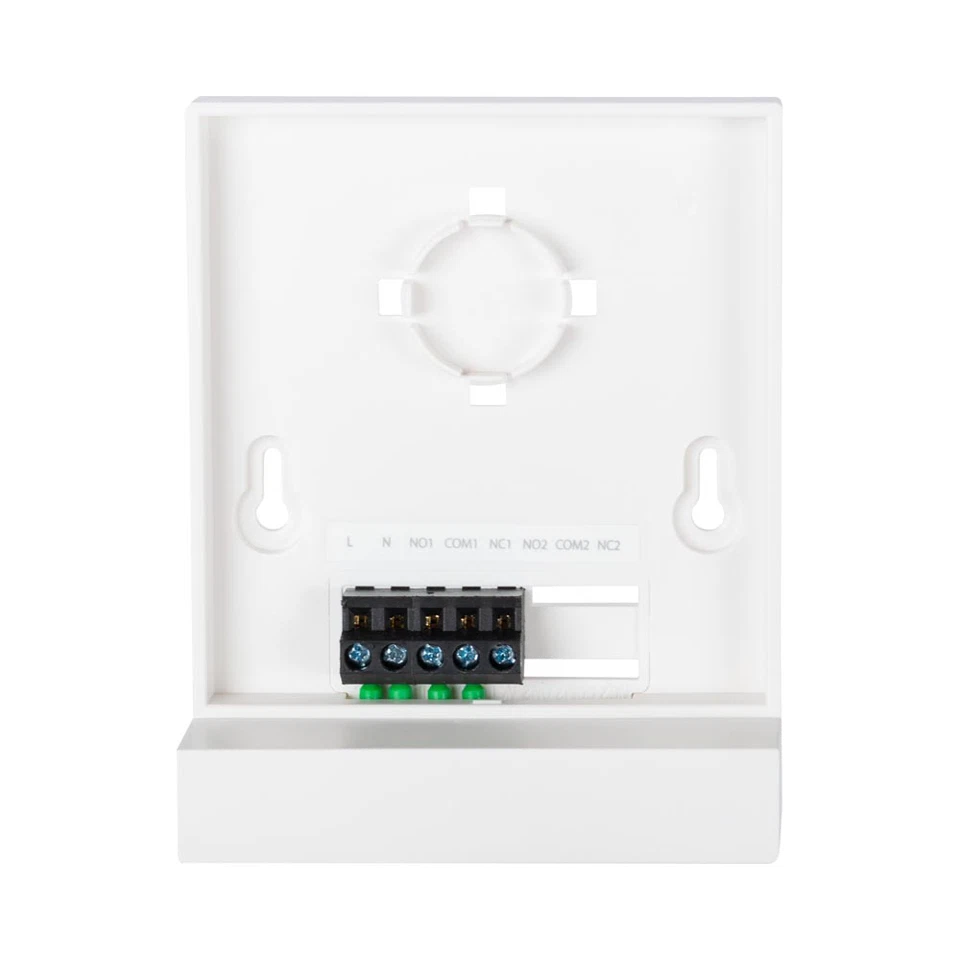 Kit alb cu termostat si gateway smart WiFi pentru controlul temperaturii [1]