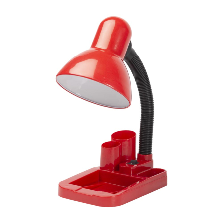 Lampa de birou rosie din metal cu dulie E27 [1]