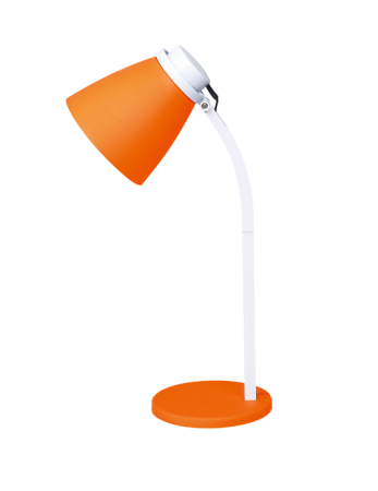 Surse de iluminat - Lampa de birou LED Ziggs portocalie 3W cu lumina rece 6500K