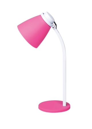 Surse de iluminat - Lampa de birou Ziggs roz cu LED de 3W