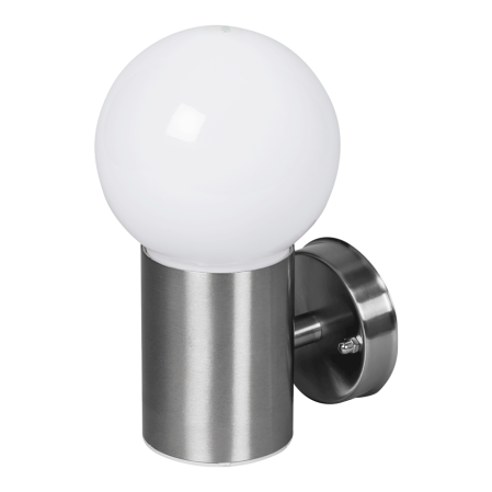 Lampa decorativa de gradina crom cu dulie E27 si protectie IP44 [1]
