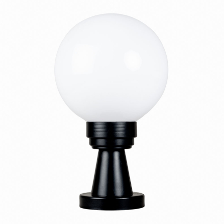 Surse de iluminat - Lampa decorativa de gradina Luca 35 alba cu dulie E27 si protectie IP44