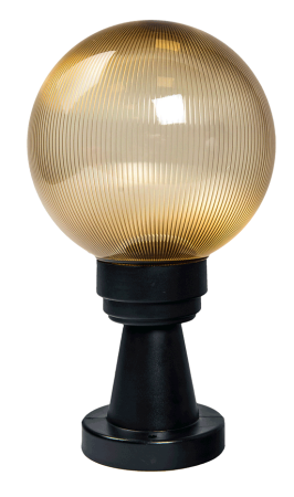 Lampa decorativa aurie pentru gradina cu dulie E27 si protectie IP44 [0]