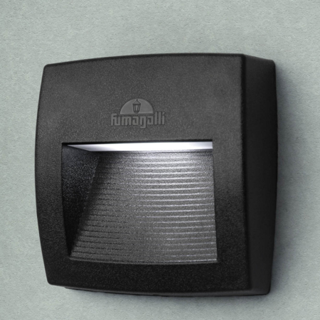 Surse de iluminat - Lampa de perete exterior neagra Lorenza 150 cu LED R7s CCT si protectie IP55