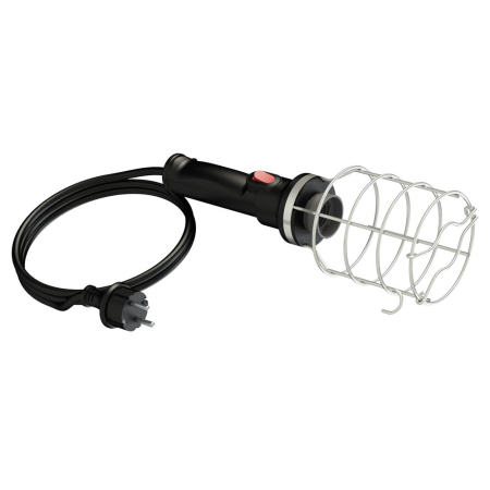 Surse de iluminat - Lampa portabila cu cablu de 5 m si dulie E27 pentru iluminat temporar