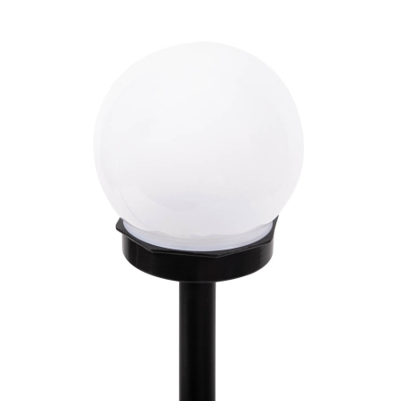 Lampa solara decorativa neagra pentru gradina cu lumina neutra 4000 K si protectie IP44 [0]