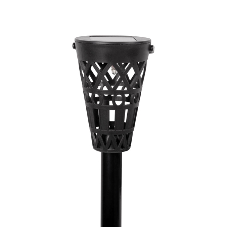 Surse de iluminat - Lampa solara decorativa pentru gradina cu inaltime 38 cm si lumina neutra 4000K