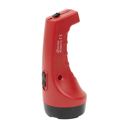 Surse de iluminat - Lanterna reincarcabila LED rosie cu 7 surse luminoase si protectie IP20