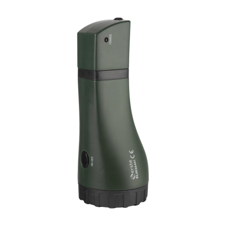 Lanterna reincarcabila LED cu 7 LED-uri si carcasa ABS verde negru [0]