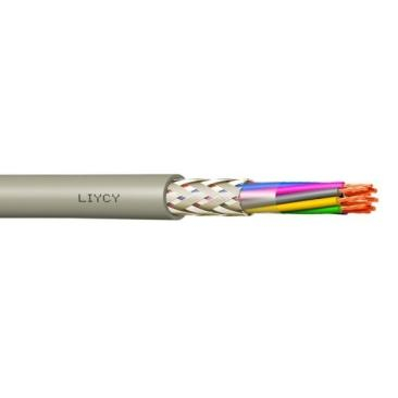 Cabluri Electrice - LIYCY 4x0.5 – Cablu Control Ecranat, Cupru Multifilar 0.5 mm², PVC/PVC