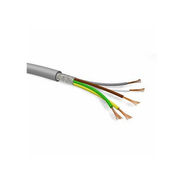 Cabluri semnalizare si control - LIYCY 5x0.5 – Cablu Control Ecranat, Cupru Multifilar 0.5 mm², PVC/PVC