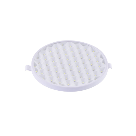 Plafoniere - Mini panou LED fagure rotund alb pentru montaj ST, 16W, lumina rece 6400K, IP20