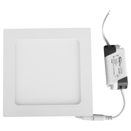 Plafoniera LED - Mini panou LED patrat alb 20W 4000K IP40 pentru montaj incastrat