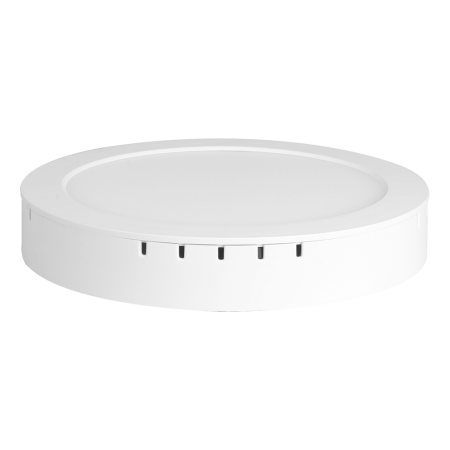 Plafoniera LED - Mini panou LED rotund alb aplicat pentru iluminat interior cu lumina calda