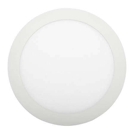 Plafoniere - Mini panou LED rotund alb incastrabil 24W lumina neutra 4000K IP40