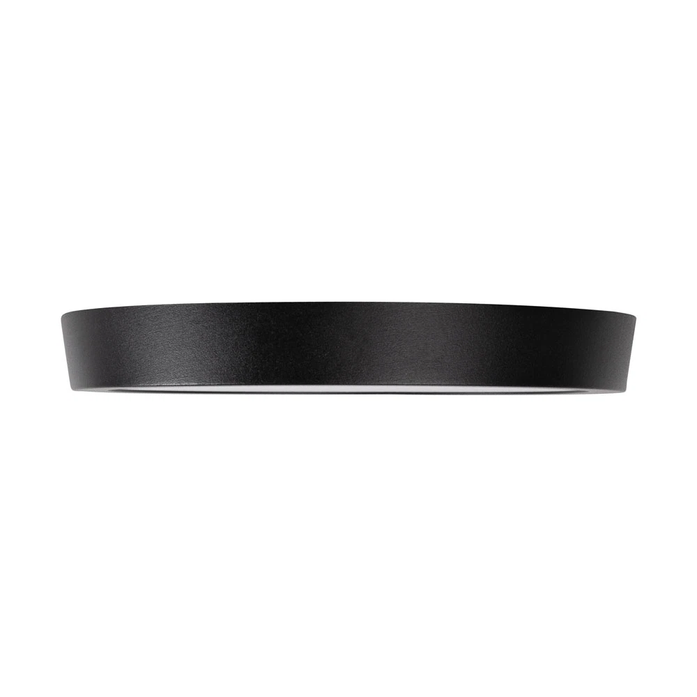 Mini panou LED rotund negru aplicat 24W 6400K IP40 diametru 285 mm [2]