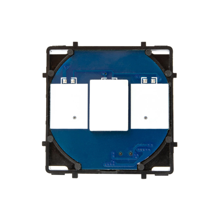Pulsar Touch - Modul intrerupator touch cap scara cruce 10 A pentru montaj incastrat