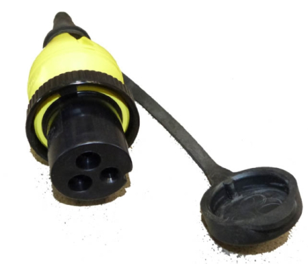 Mufa 16A 250Vac 2P 3W pentru priza de alimentare 16A [0]