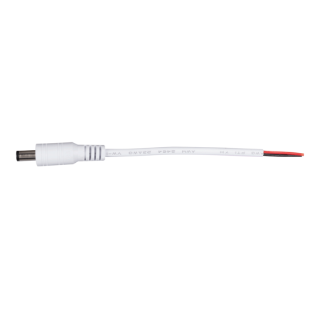 Banda LED - Mufa de conexiune tip tata pentru banda LED monocolora de 12V cu protectie IP20