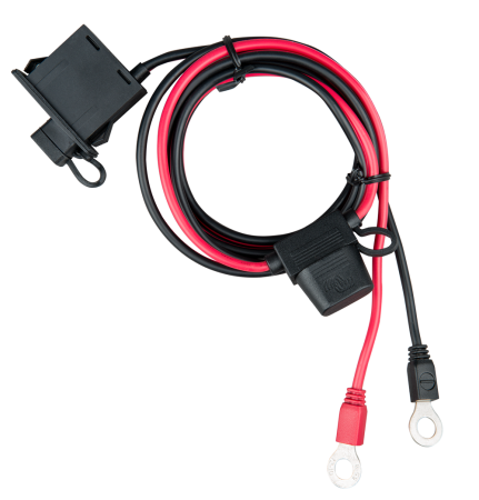 Invertoare - Panou indicator baterie 12V cu conectori M8 si siguranta ATO 30A