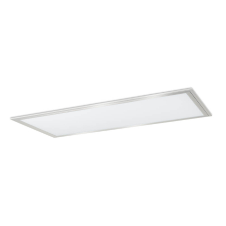 Plafoniere - Panou LED slim argintiu 48W cu lumina rece 6400K pentru montaj interior