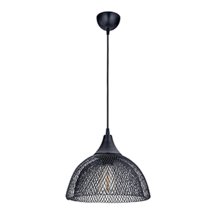 Lustra/pendul dulie - Pendul decorativ negru pentru interior cu o dulie E27
