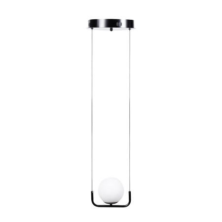 Lustra/pendul dulie - Pendul decorativ Glace negru cu dulie E27 pentru iluminat interior
