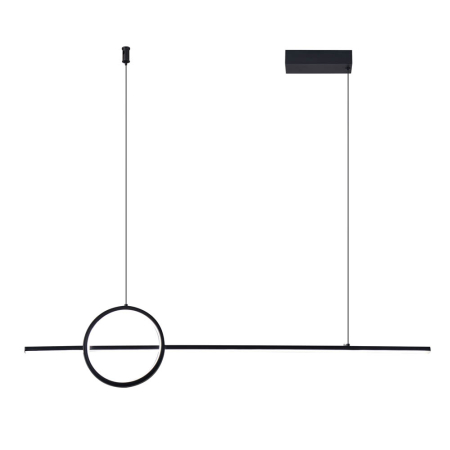 Pendul LED negru Hera 40W CCT pentru iluminat interior [0]