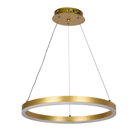 Lustra/pendul LED - Pendul LED rotund auriu pentru interior 30W 2100 lm 3CCT IP20